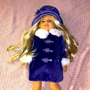 One of the Rebecca collection coat and hat